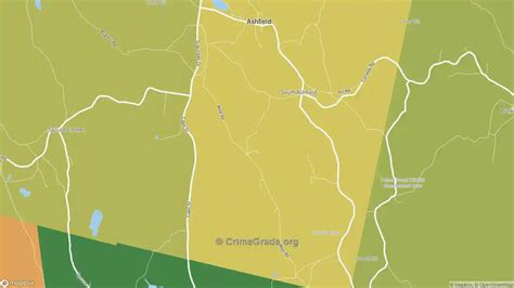 Ashfield crime rate Interactive maps and visualisation